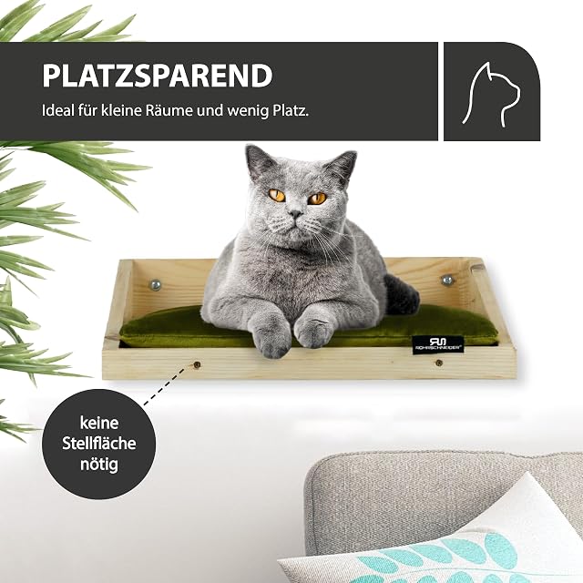 Foto 7 de 8 de Rohrschneider Pared de escalada para gatos (todos los tamaños de gatos), fabricado en la UE