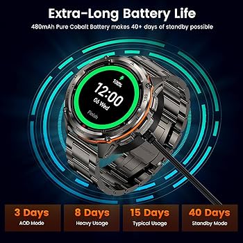 KOSPET T3 Ultra デジタル腕時計 Tank T3 ULTRA 2: Rugged Smartwatch With GPS | KOSPET US