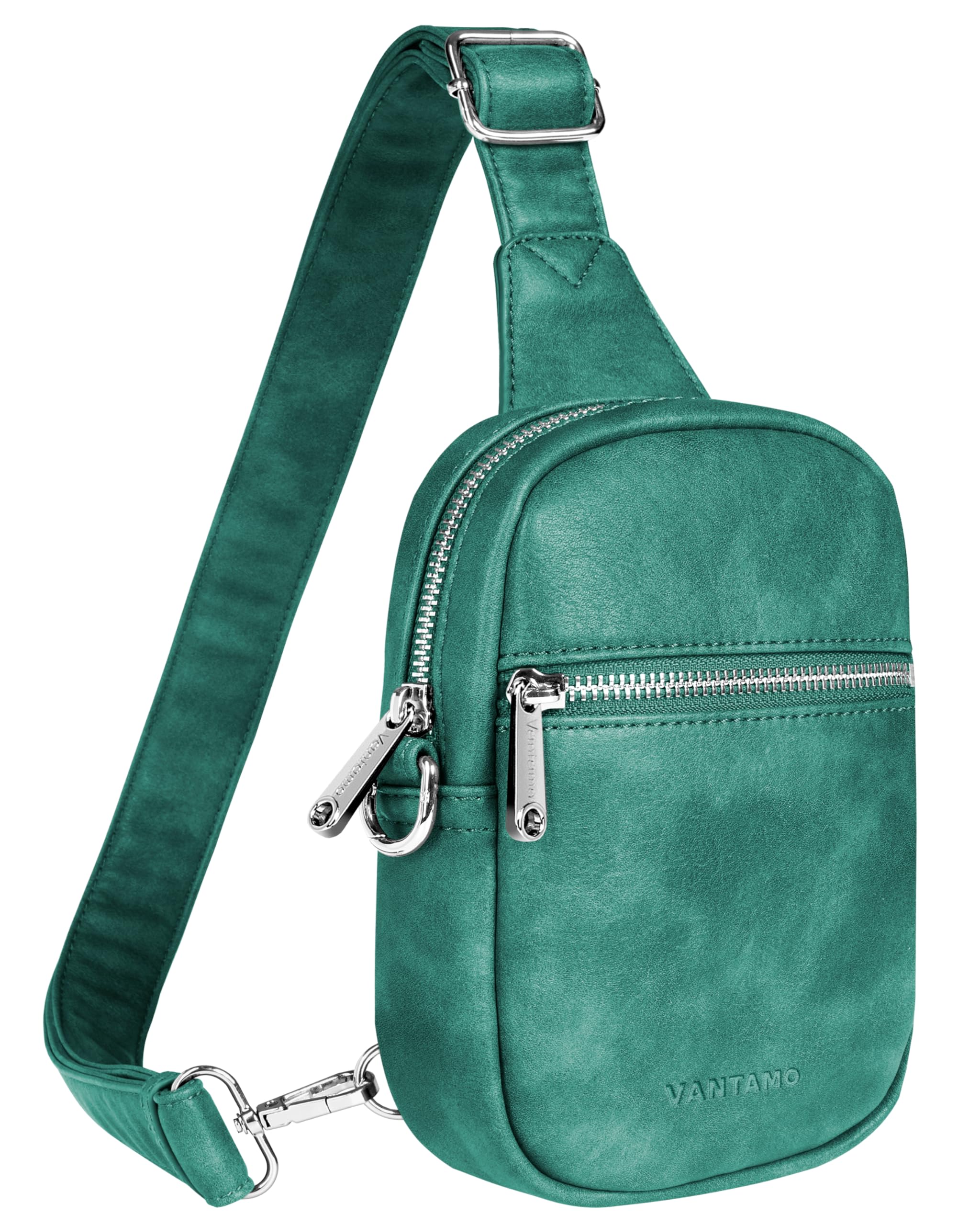 Vantamo Small Crossbody Bags for Women, Sling Bag with RFID &amp; Anti-Pickpocket Clip, Adjustable Strap Cross Body Packs