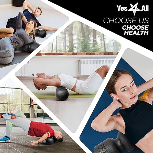 Miniatura 6 de Yes4All Rodillo medio de densidad mediaredondo de la espuma de EVA 12182436 pulgadas para las actividades físicas y el masaje muscular