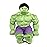 Jay Franco Avengers Plush Stuffed Hulk Pillow Buddy - Super Soft Polyester Microfiber, 23 inch (Official Marvel Product)