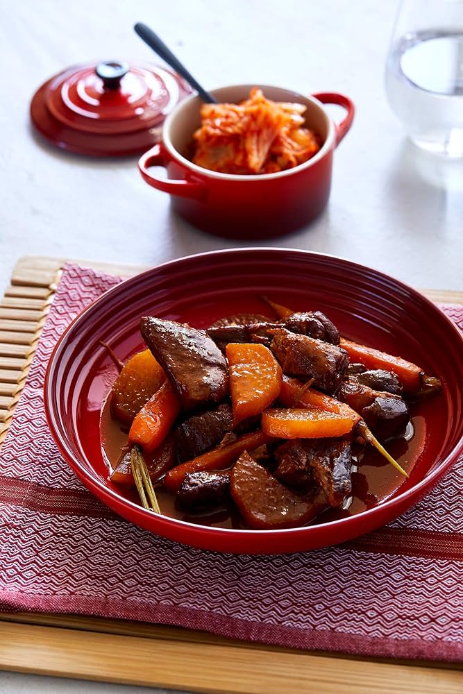 LE CREUSET 22cm レッド ブルー他 3枚セット パスタ 皿 Amazon.co.jp: ル・クルーゼ(Le Creuset) 深皿 パスタ