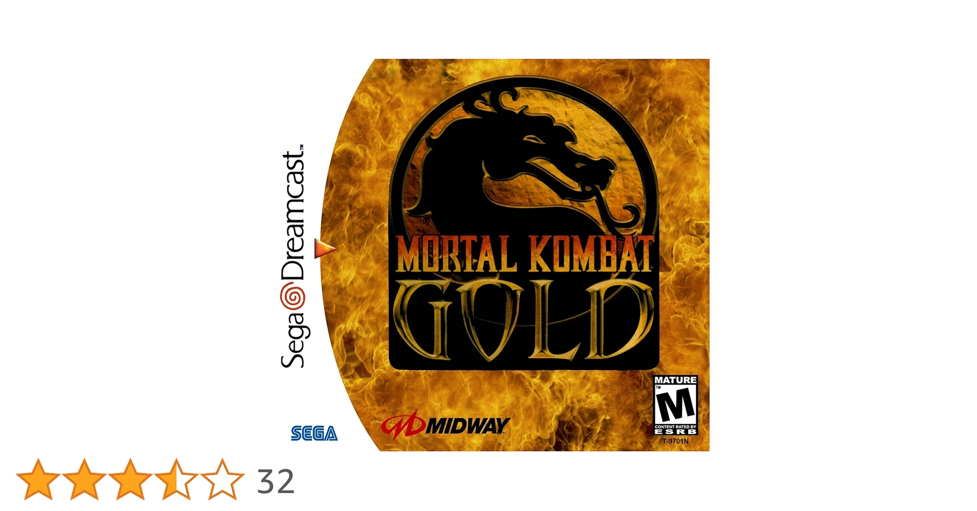 Mortal Kombat Gold - Dreamcast: playstation: Video Games