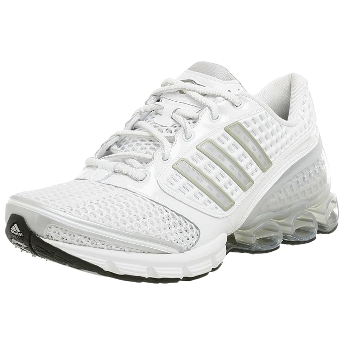 Buy adidas Men's Microbounce Lt Running Shoe,White/Metsil,8.5 M at