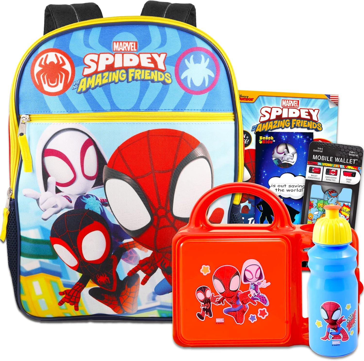 Spidey and His Amazing Friends Backpack and Lunch Box