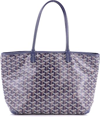 Pre-Loved Artois Tote Coated Canvas MM, Blue