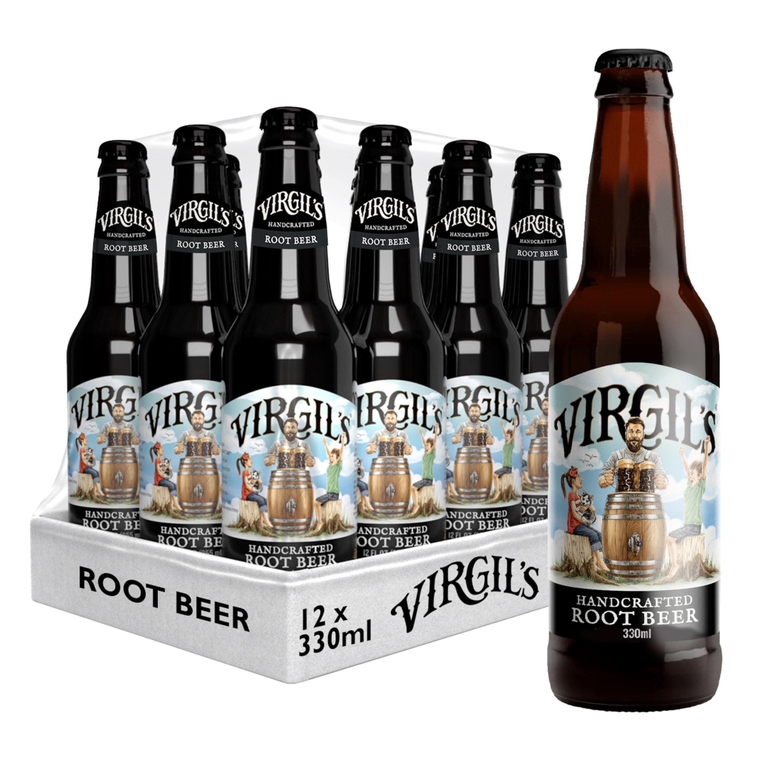 Root Beer 12 x 330ml Bottles