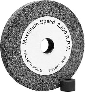 Century Drill & Tool 75863 Fine Bench Grinding Wheel, 6"