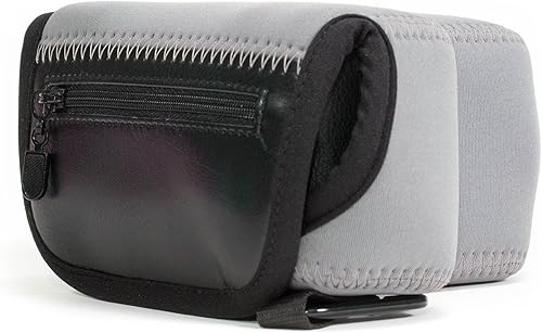 Miniatura 8 de MegaGear MG1500 Sony Alpha A6400, A6500 (0.709-5.315 in) Funda de neopreno ultra ligera para cámara - Gris