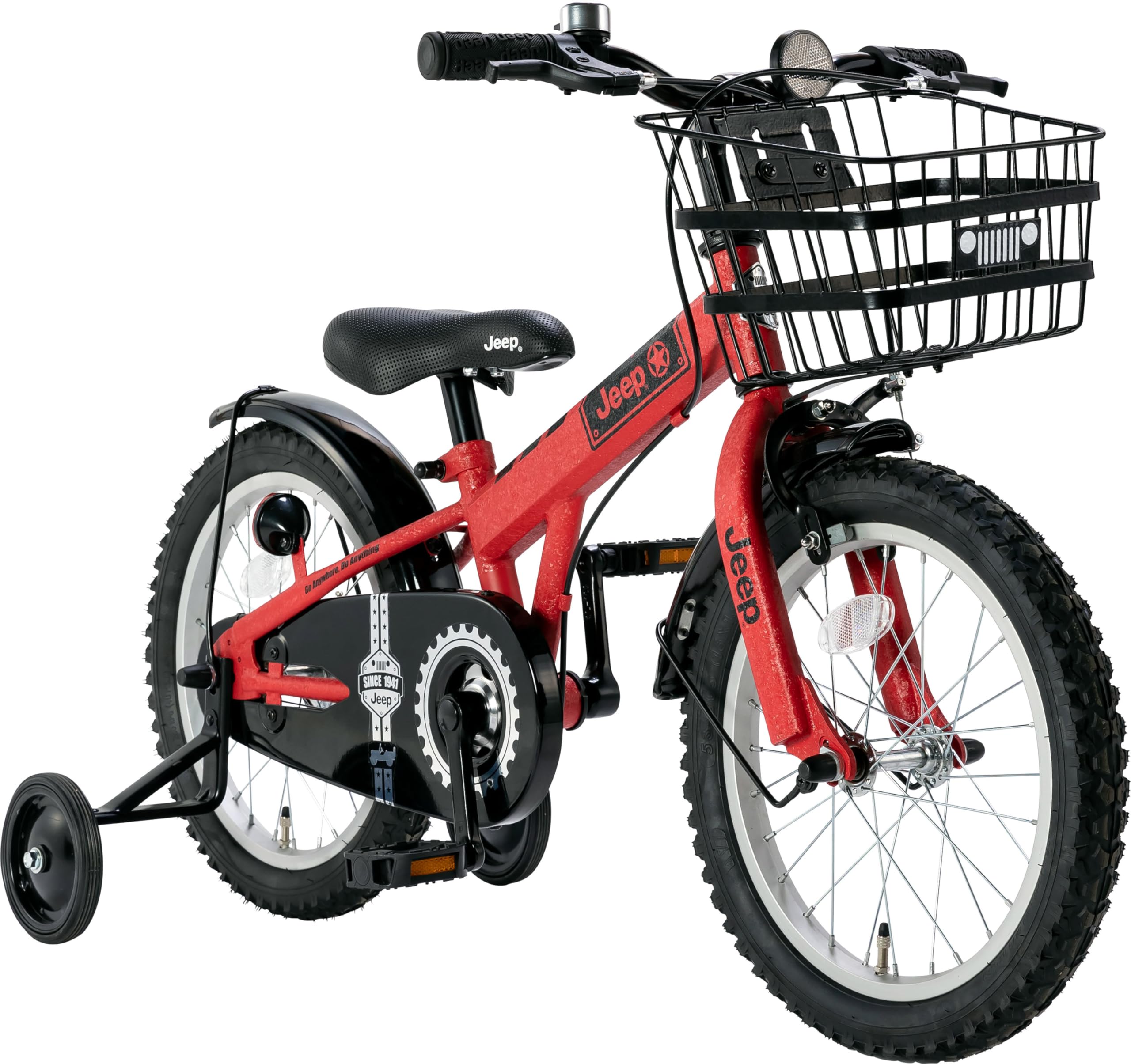 Amazon.co.jp: ジープ JEEP JE-16G 幼児自転車 16インチ レッド