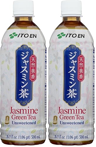 Ito En Jasmine Green Tea, 16.9 oz (Pack of 2) - Jasmine - 16.9 Fl Oz (Pack of 2)