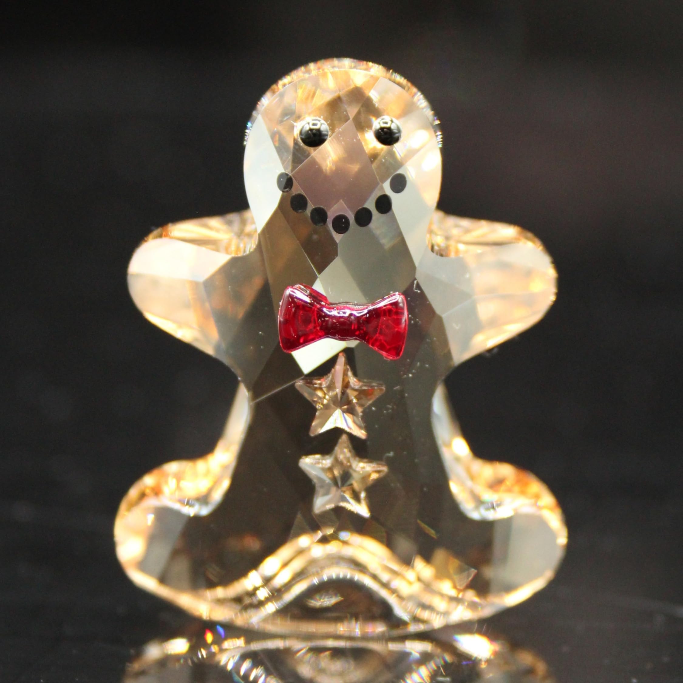 Amazon.com: 5004554 Swarovski Crystal Rocking Gingerbread Man