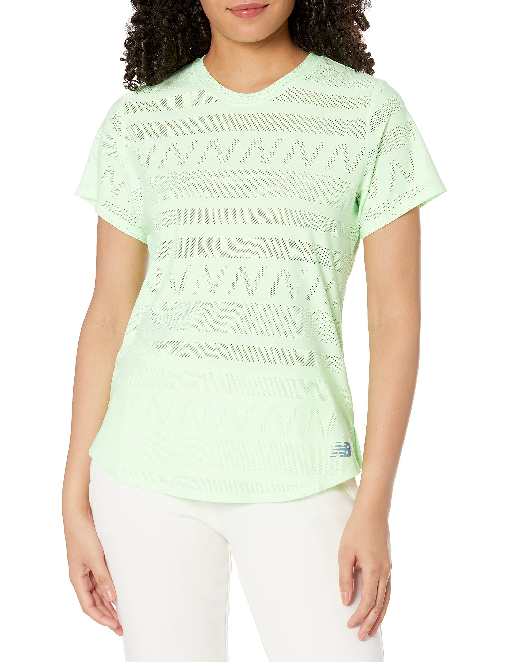 New Balance Women's Q Speed Jacquard Short Sleeve