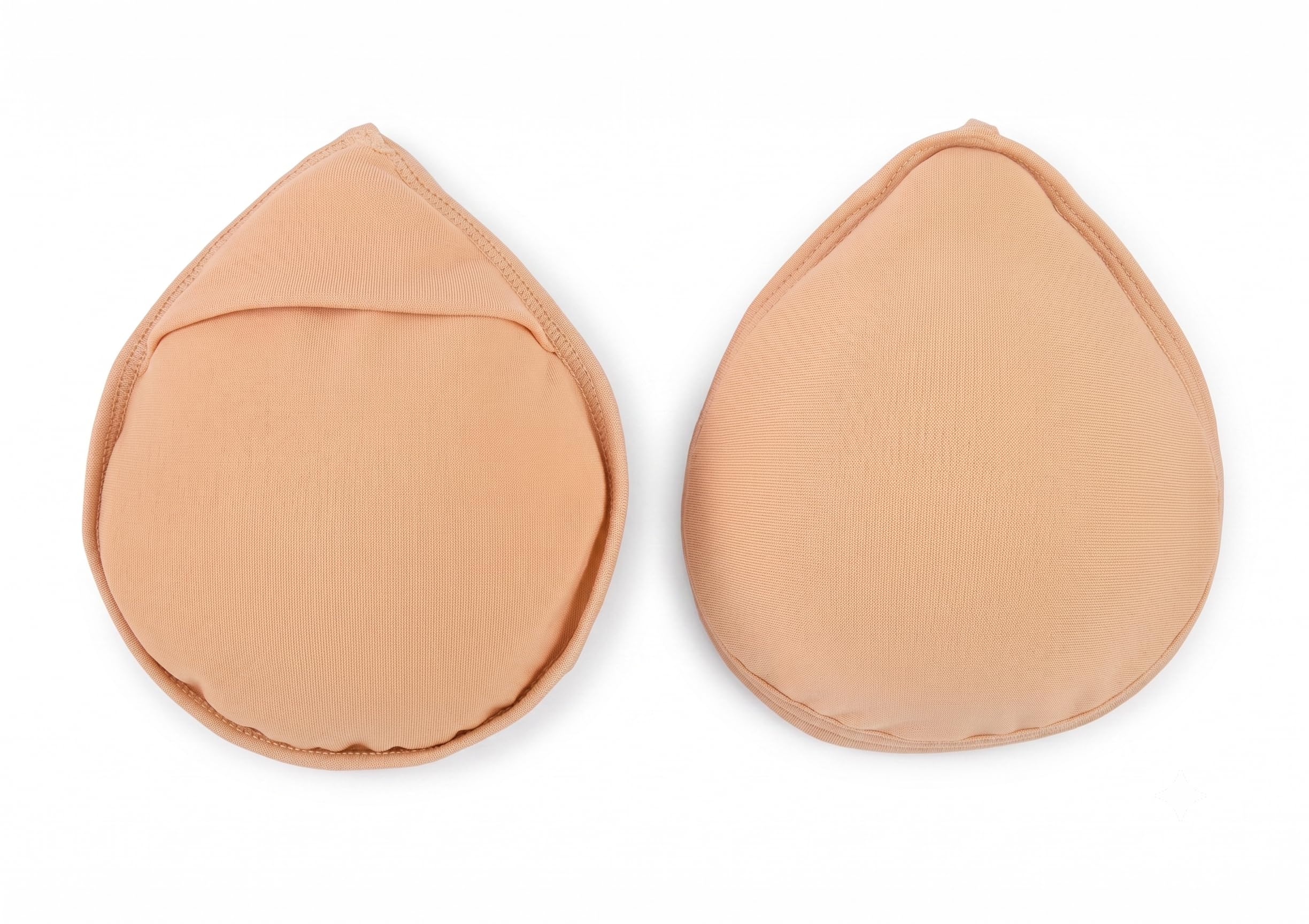 Angel Star Breast Prosthesis Pad Size 32 | Microfiber Foam Filled | Soft Lightweight Mastectomy Breast Form | Skin-Friendly Beige | 1 Pair-image-1