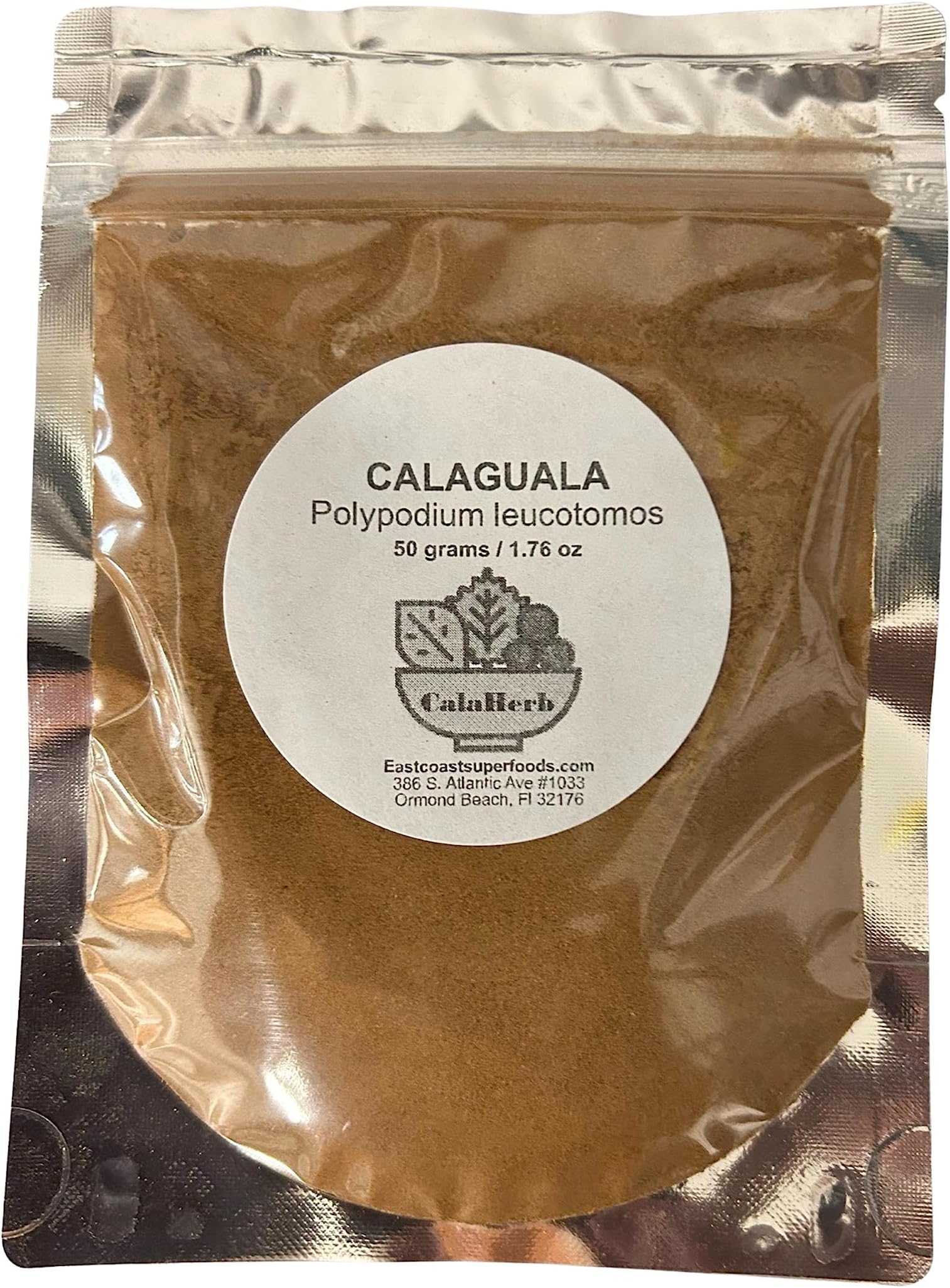 Calaherb Calaguala kal-uh-Wall-uh Root Powder Polypodium Leucotomos 1000 g / 2.2 lbs