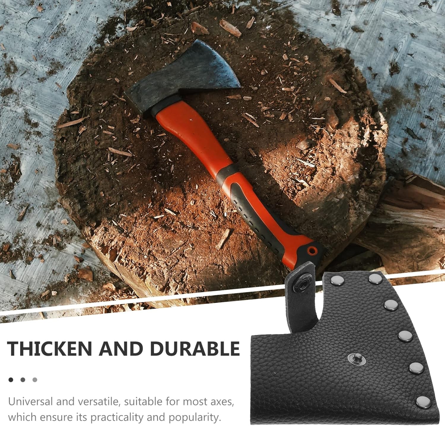 Housoutil 5pcs Hatchet Cover for Outdoor Activities and Lightweight Case for Axe Blade Present for Camping and Hiking Enthusiasts