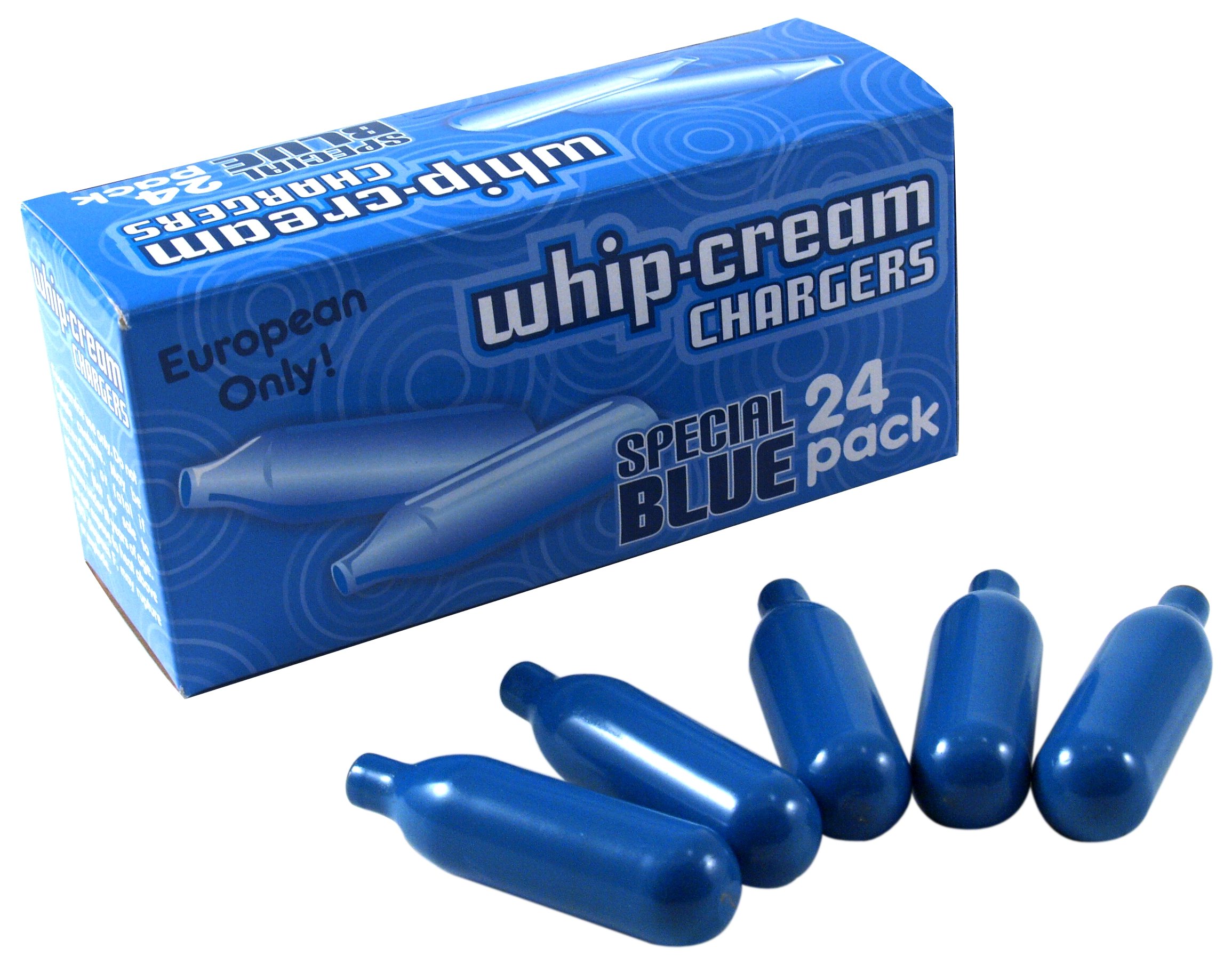 Special Blue N20 Whipped Cream Chargers, 240 Count