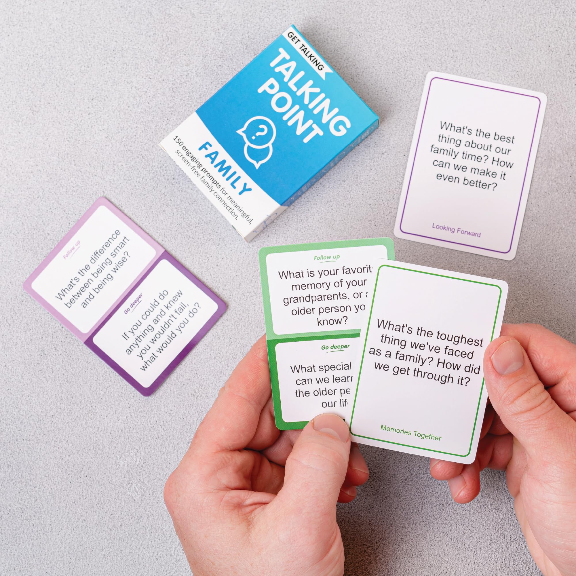 GET Talking: Family - 150 Expert-Written Questions on 50