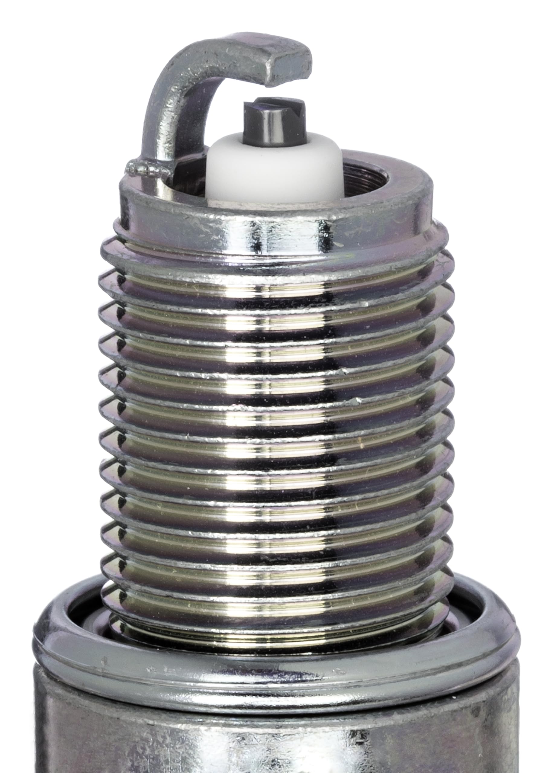 Image secondaire de NGK Bougie d'allumage 1266 Électrode centrale en nickel 1-électrode de masse Antiparasitage 5kOhm avec siège à garniture plate R