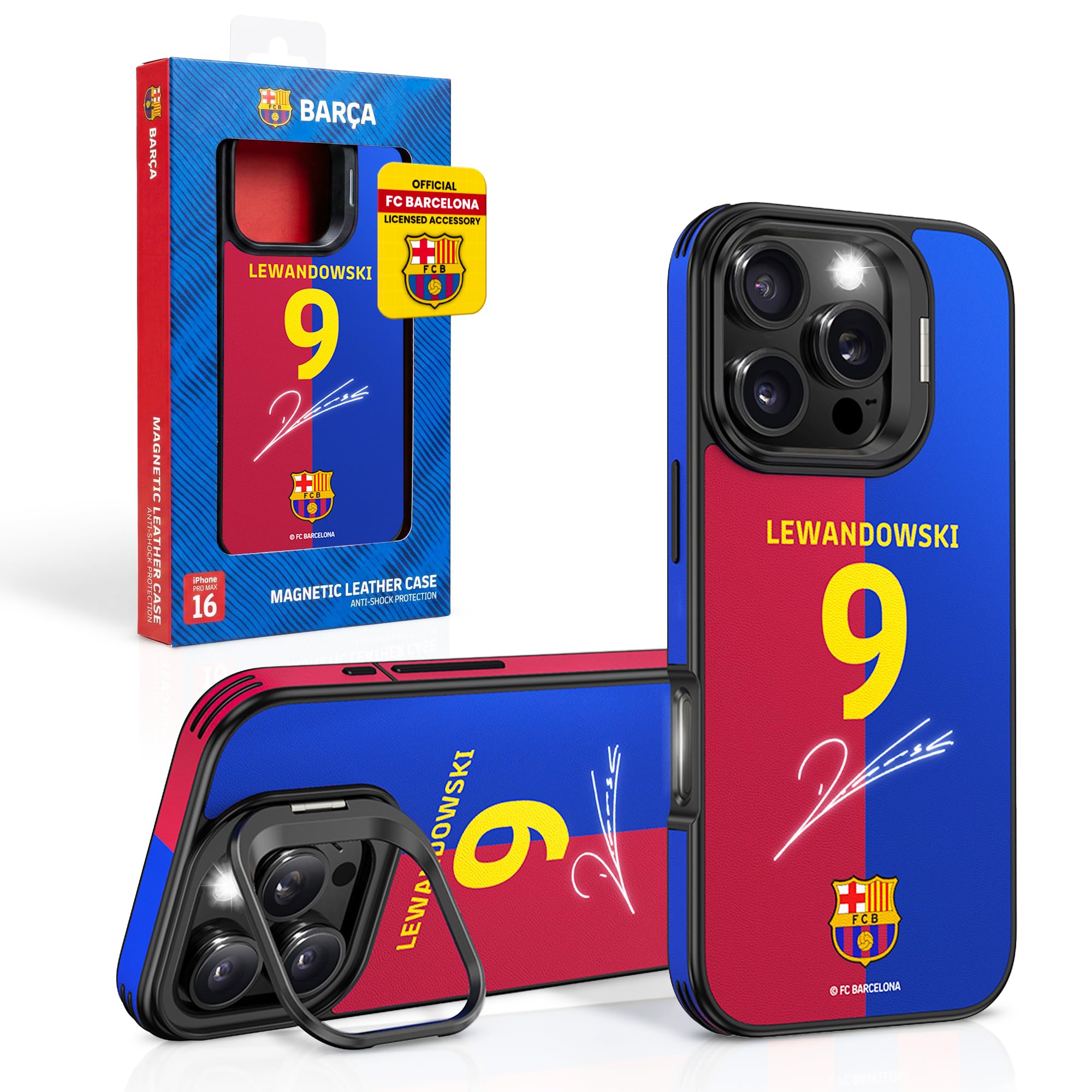 Amazon.co.jp: 【FCバルセロナ公式】 iPhone 16 pro max ケース用 