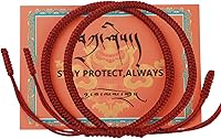 Vista 15 de Auténtica pulsera de nudo Dorje bendecida hecha a mano por monjes tibetanos con protección y talismán para mujeres y hombres