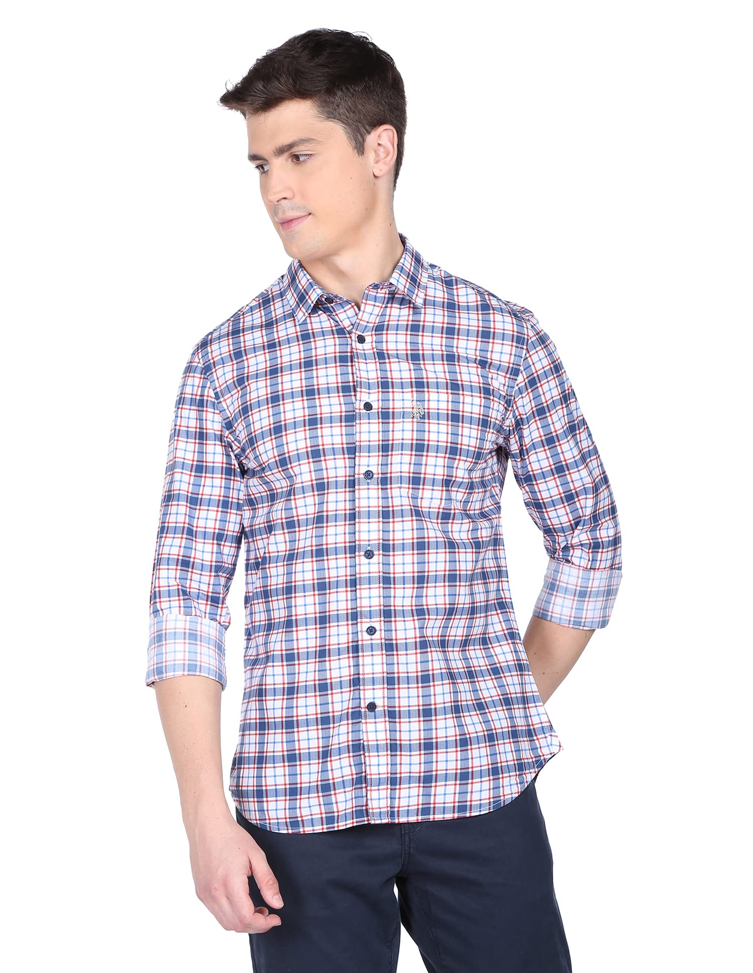 u.s. polo assn. Men's Cotton Regular Fit Shirt-picture-45