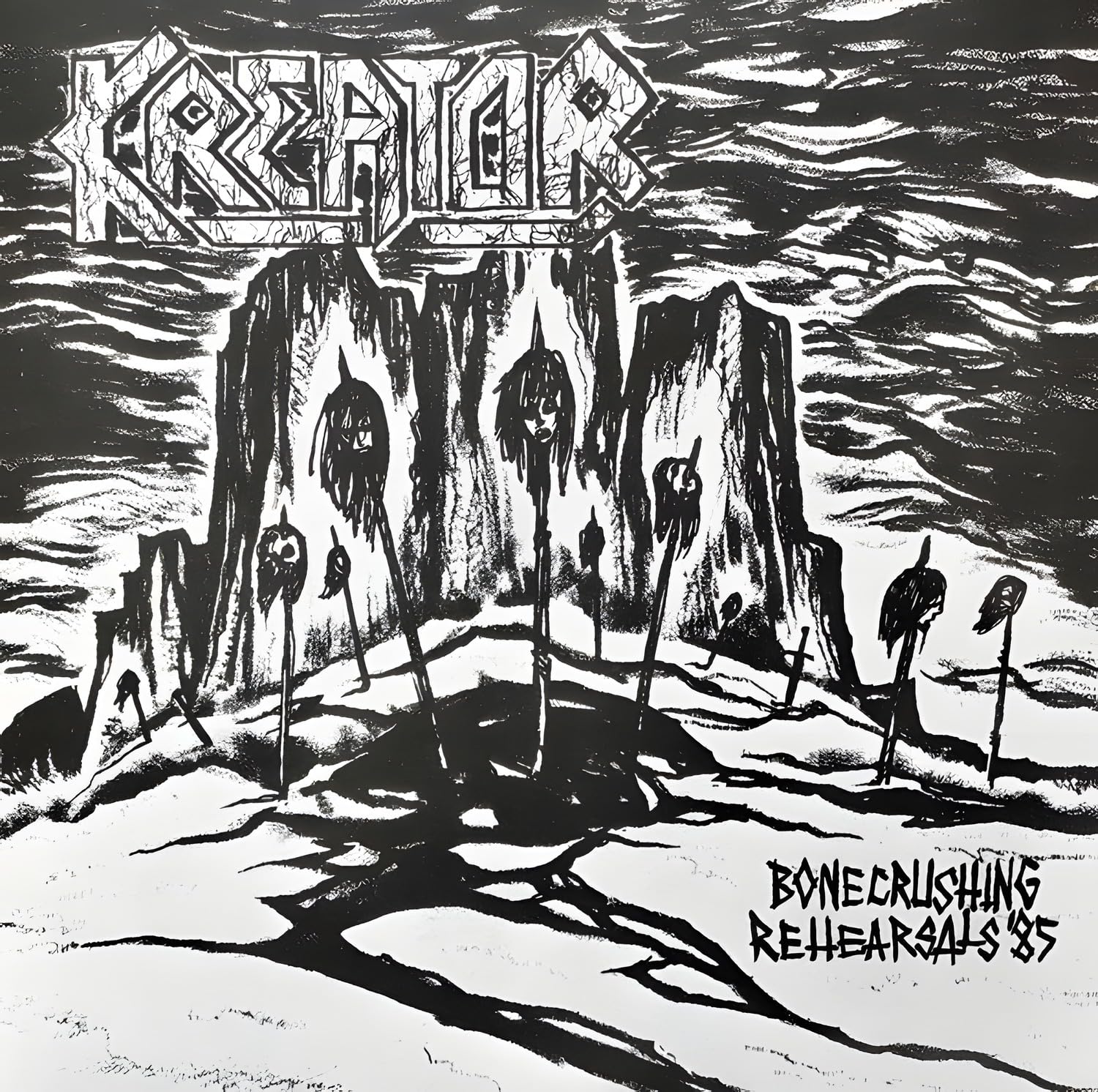 Bonecrushing Rehersals '87 (White Vinyl) [VINYL]
