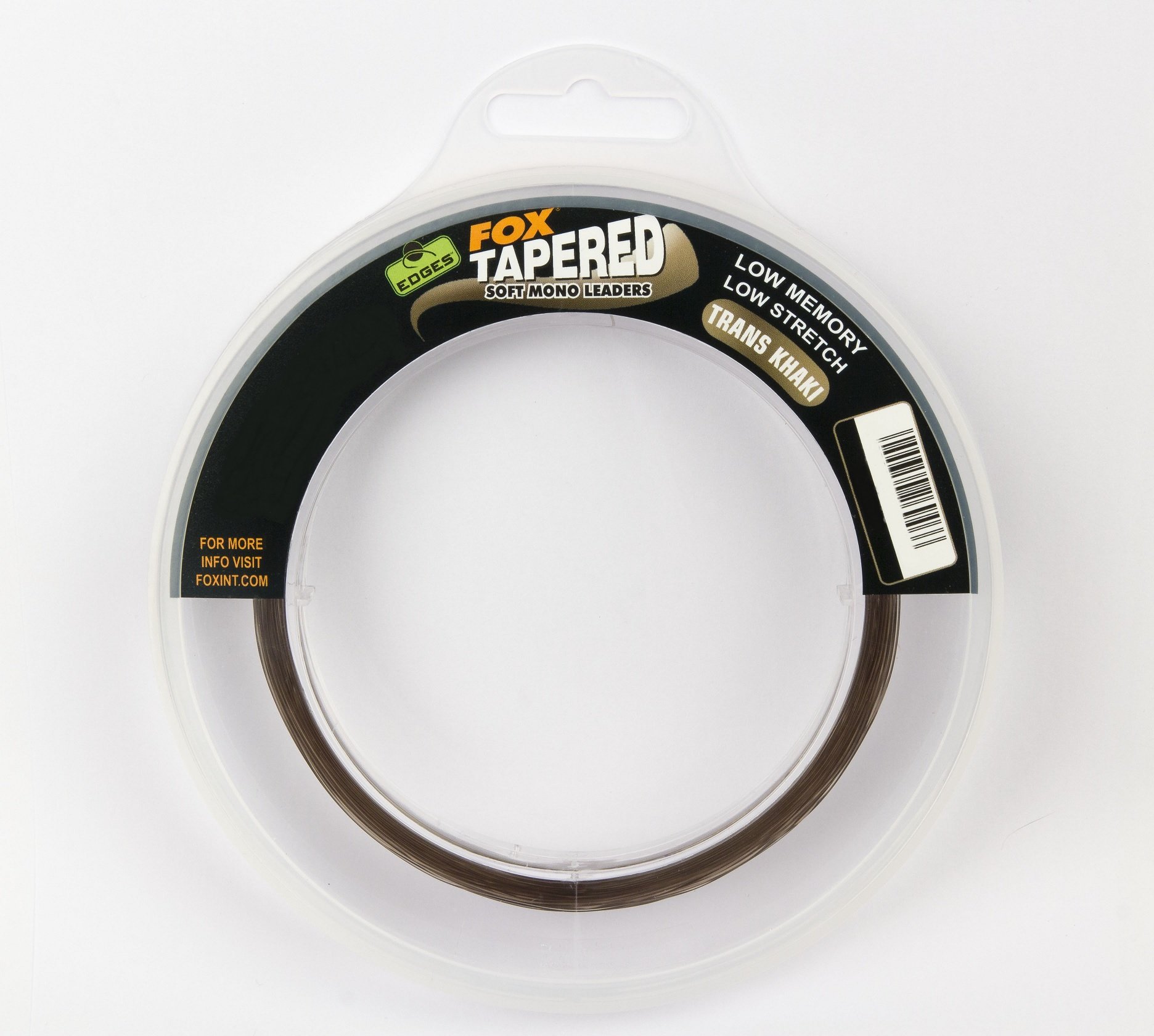 FOX Edges Soft Tapered Leader - Trans Khaki: 12lb-30lb