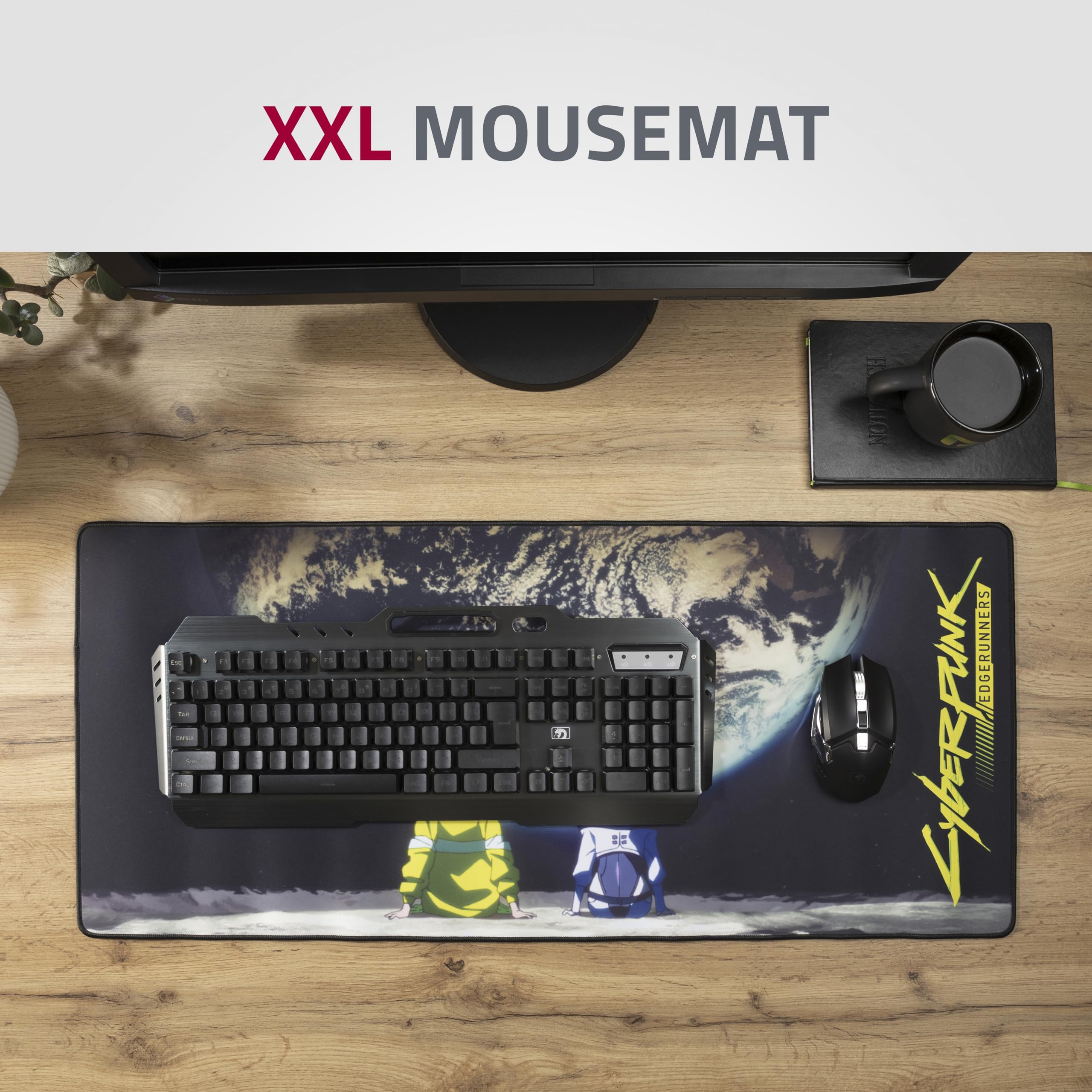 Cyberpunk: Edgerunners Mousemat "Moon"