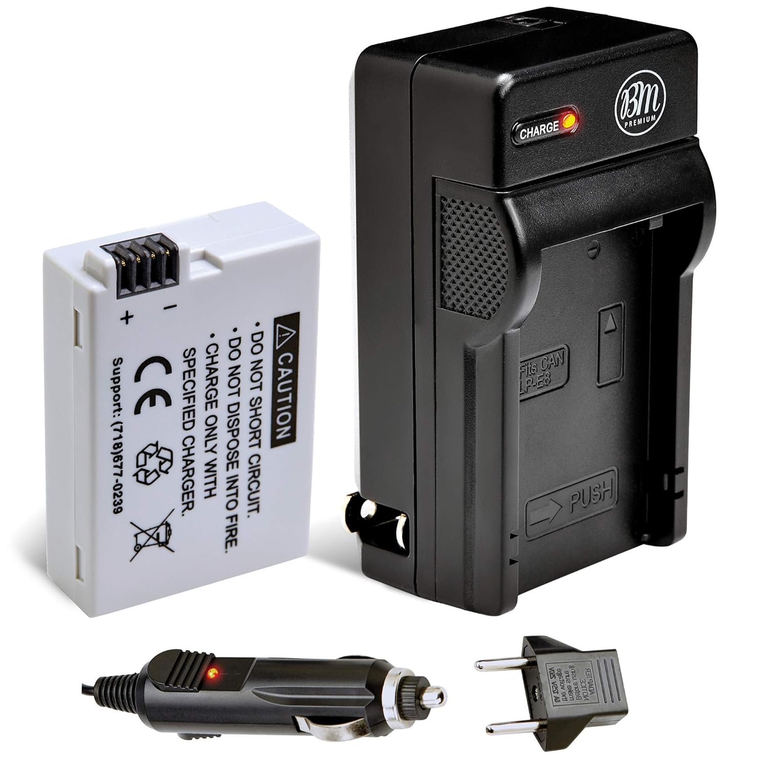 Buy BM Premium LPE8 Battery and Battery Charger for Canon EOS Rebel