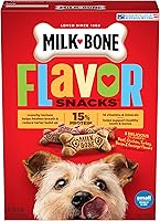 Vista 18 de Aperitivos de sabores para perros, de la marca Milk-Bone, Pequeño/Mediano
