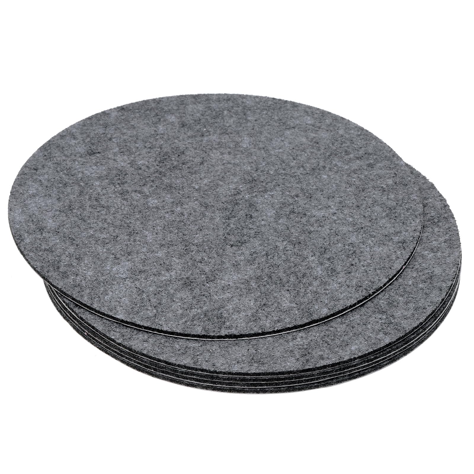 Feutre adhésif rond anti-rayure épaisseur 2mm patin antidérapant gris souple