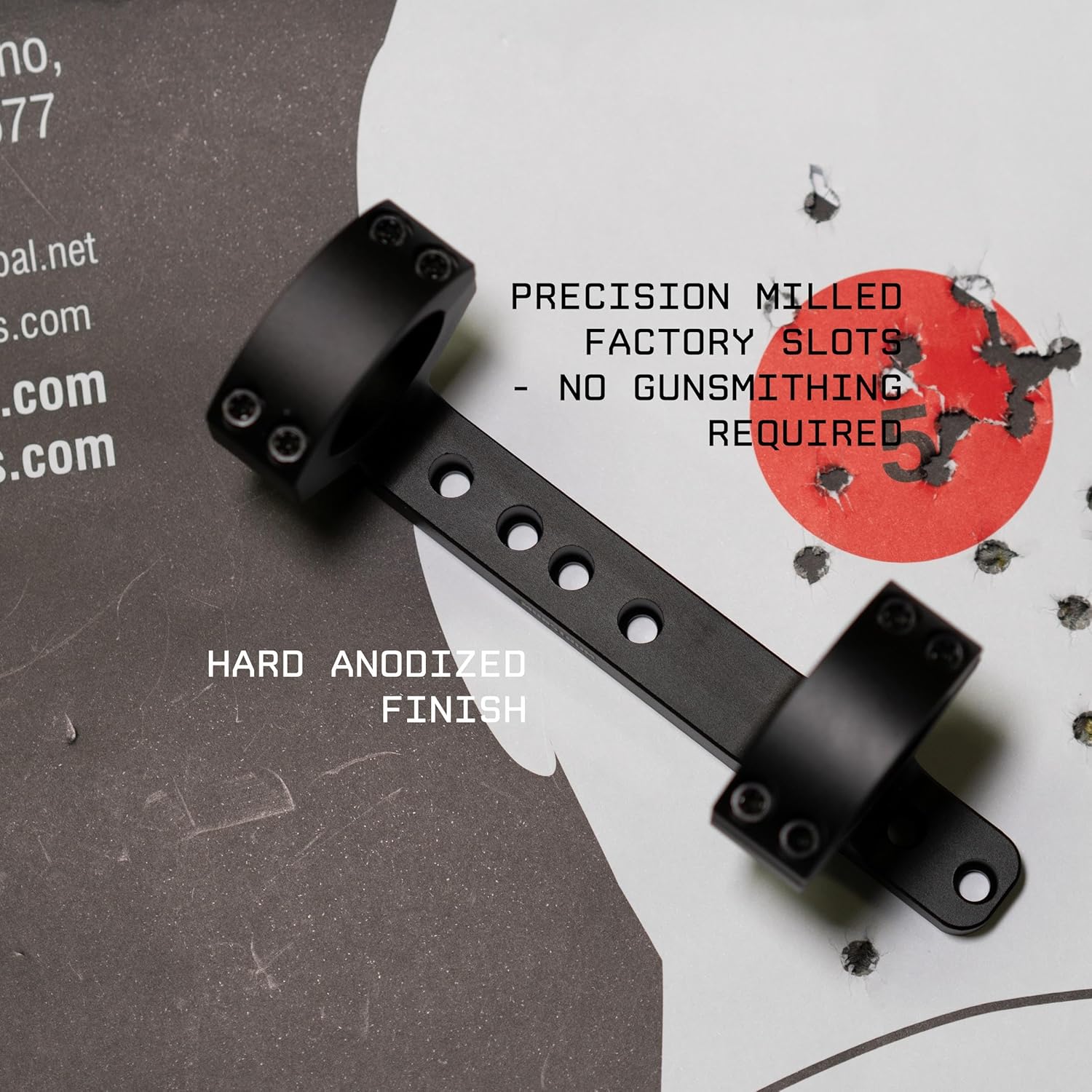 Monstrum Dual Ring Scope Mount | Compatible with Marlin 336/1894/1895 Lever Action | 1 Inch Diameter