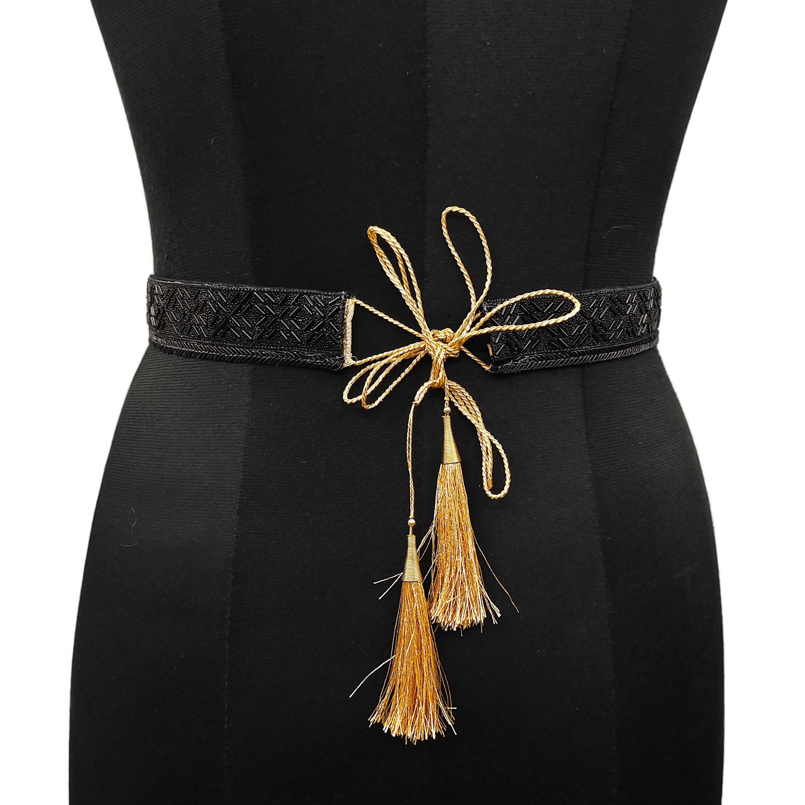 Purala saree waist hip belt kamarband balck chokda 2