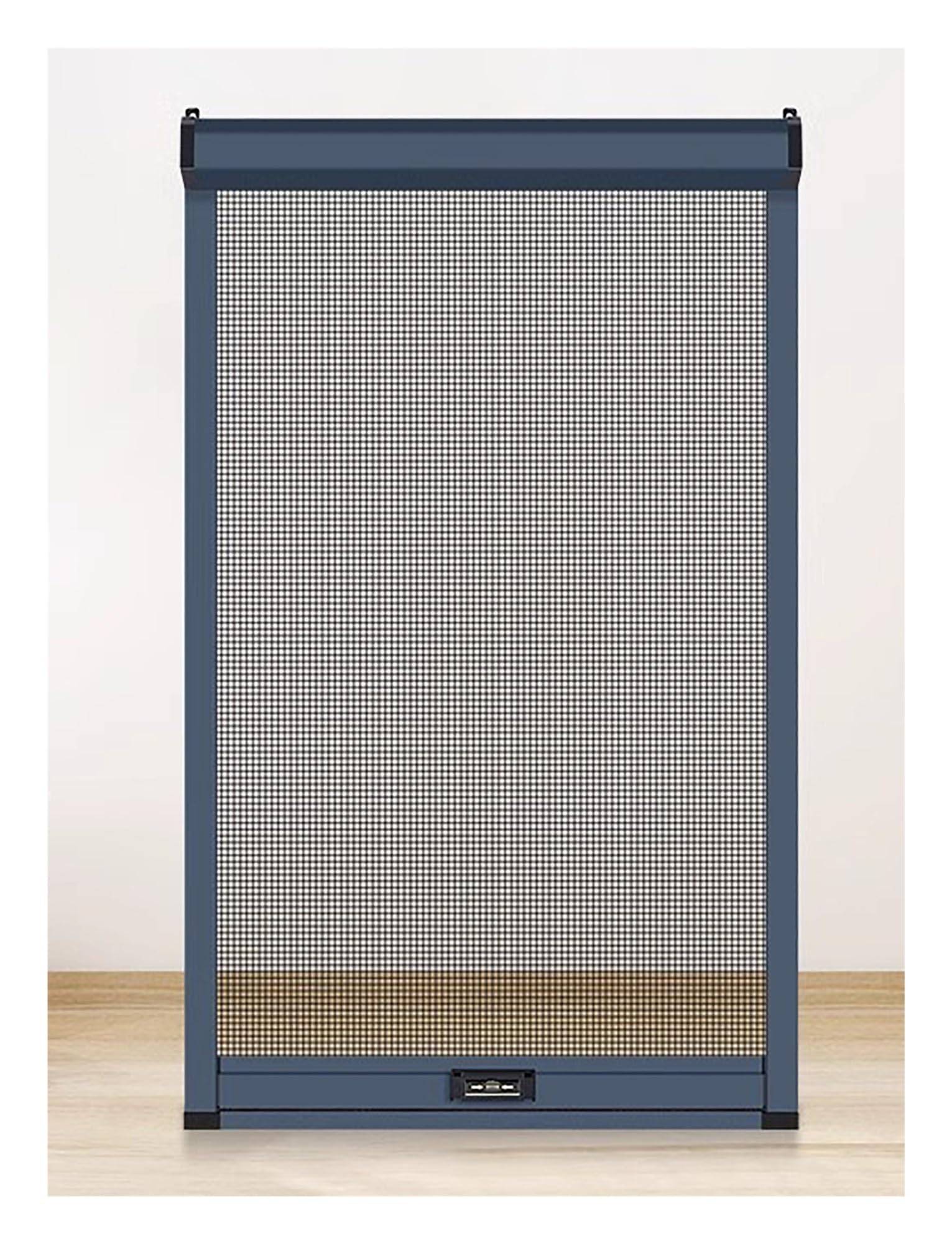 Roller Window Screen - Discreet Pull-Down Design with Fine Mesh for Sliding Casement Windows