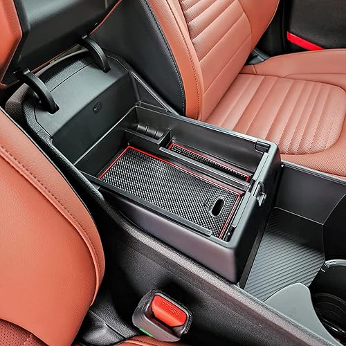 R RUIYA Actualizado Sportage SXP Bandeja de consola central para Kia Sportage Hybrid SX Prestige Middle Console 2023 Sportage NQ5 Bandeja