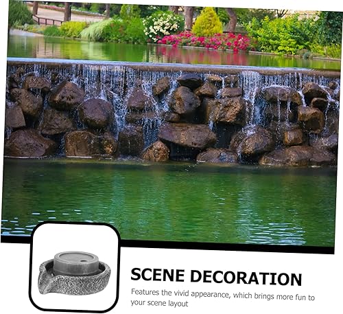 Miniatura 7 de DECHOUS 1 Unidades Micro Molino de Agua Fuente de Mesa Accesorios de Mesa Cascada Interior Micro Fotografía Prop Decoración Mini Fuente de Agua