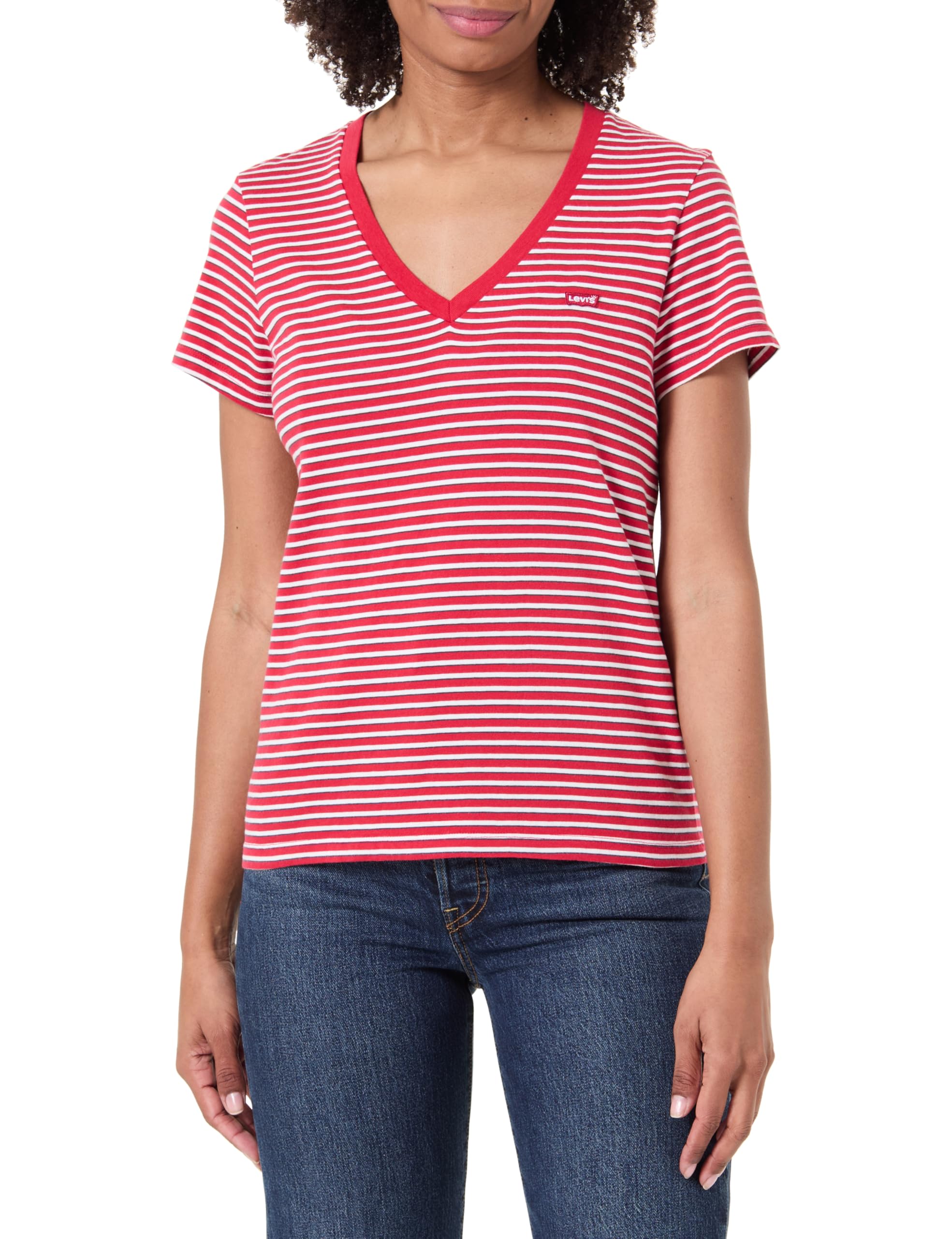 Levi's Damen Lse_Perfect Vneck T-Shirt (1er Pack)