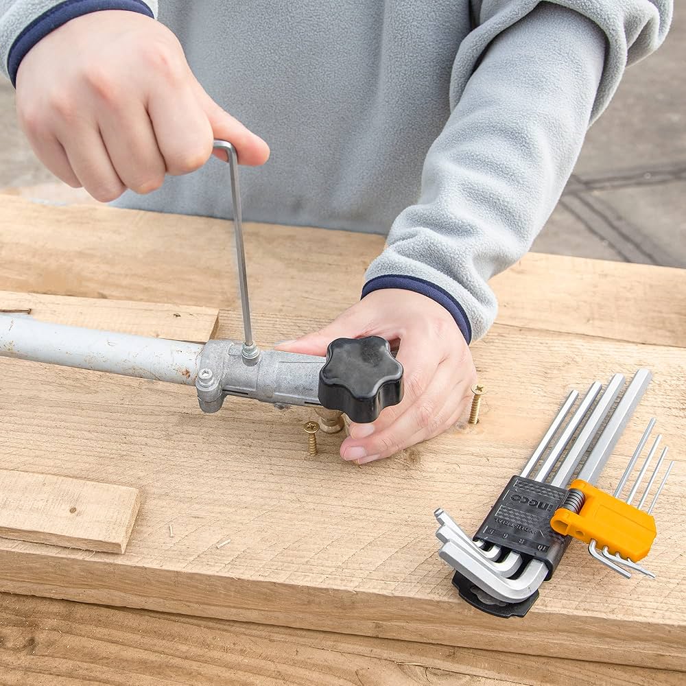 L_レンチ Amazon | INGCO 六角棒レンチ トルクスレンチセット いじり止め