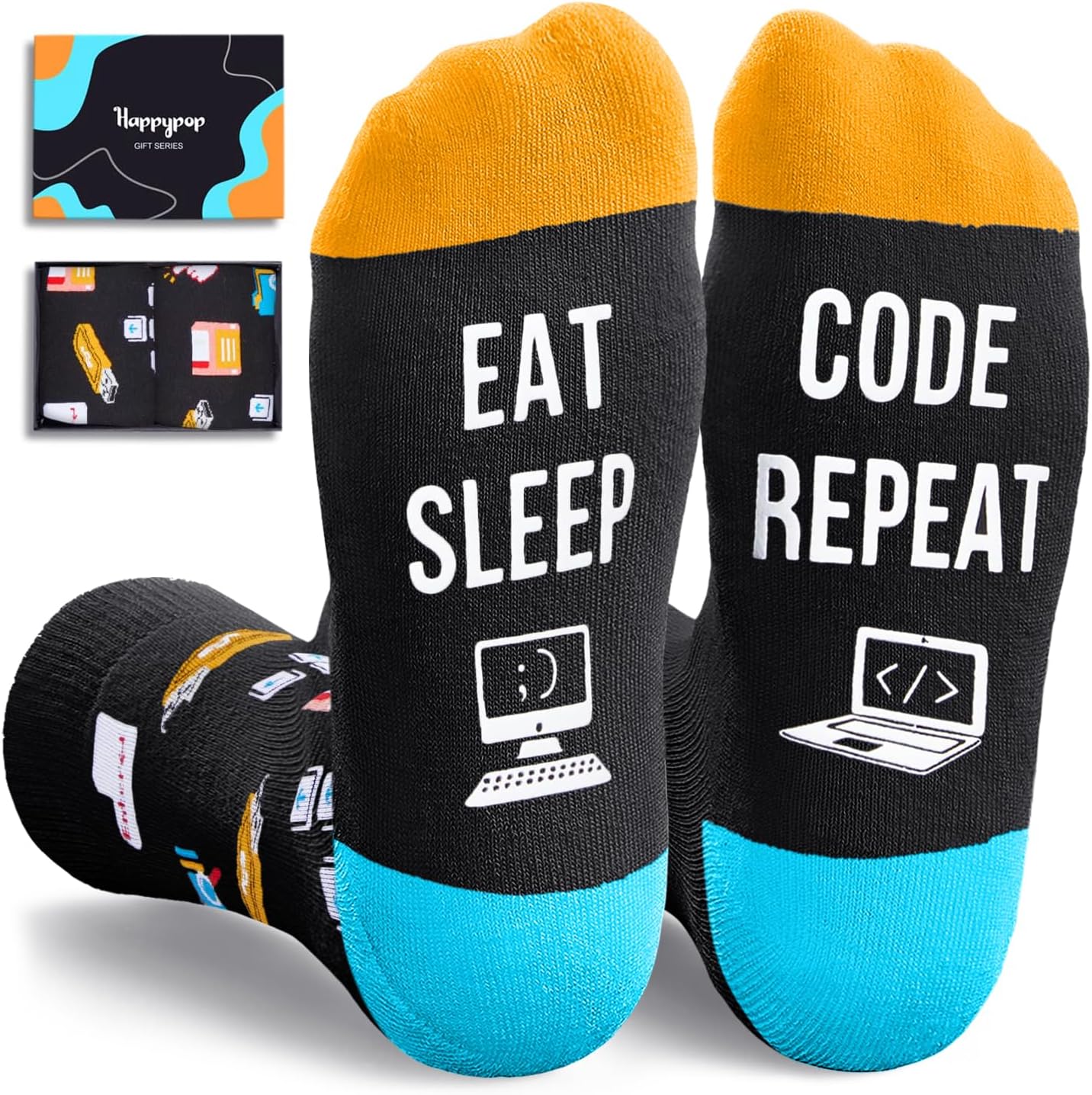 HAPPYPOP Gifts for Mechanic Personal Trainer - Photography Bus Driver Engineer Socks