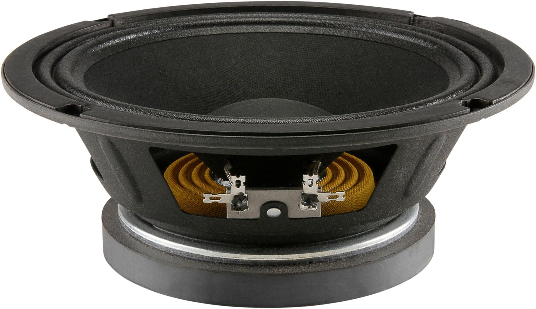 8-in Midrange Driver Speaker Exceptional performance through bass and mid-Range: Ideal for 2-way systems