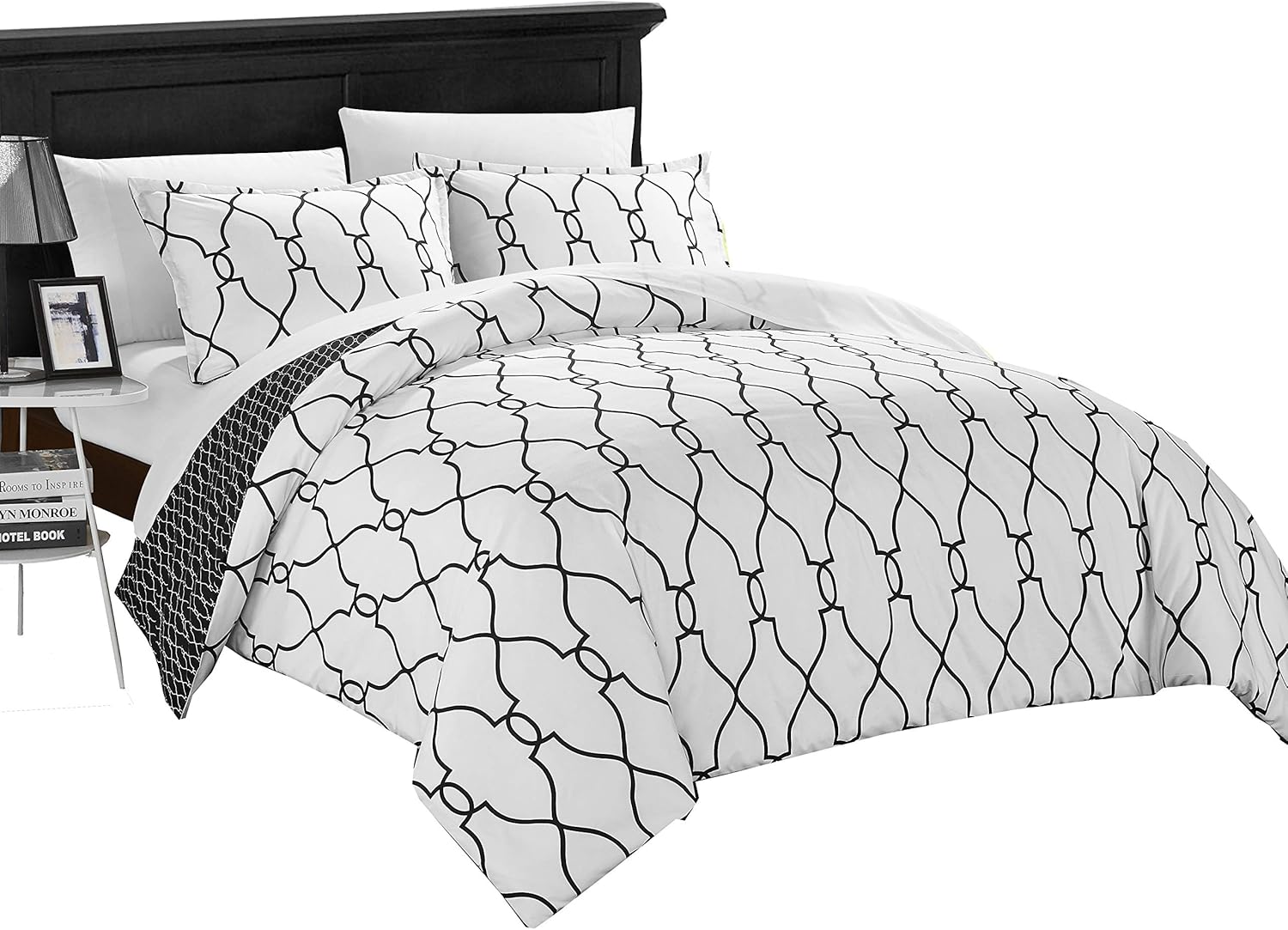 Euphoney Home Textile Diamond Reversible Print Duvet Cover