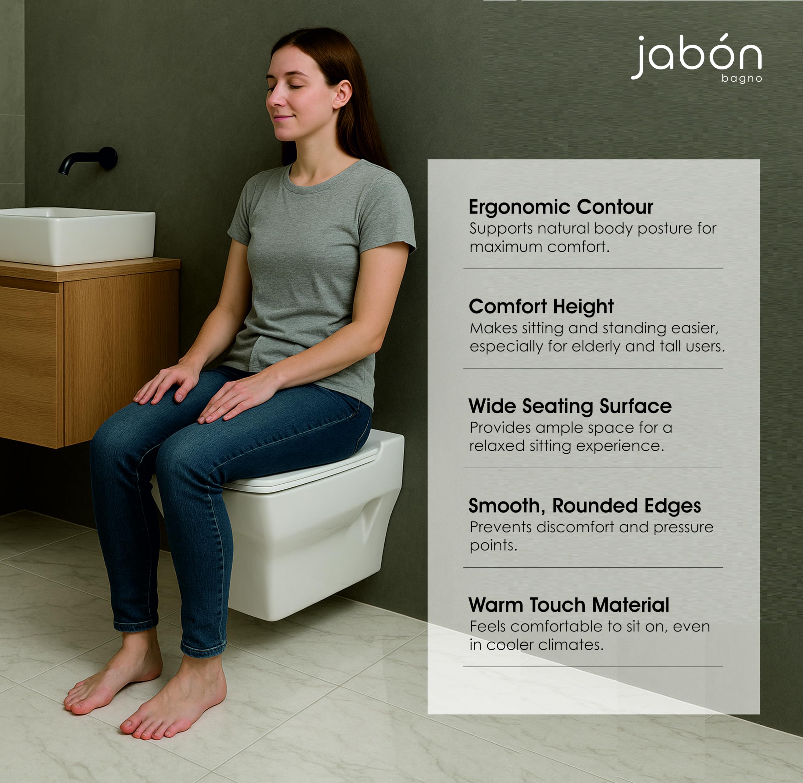 Wall Mounted Commode - Modern White Toilet -5 Wall Mounted Commode - Modern White Toilet -5