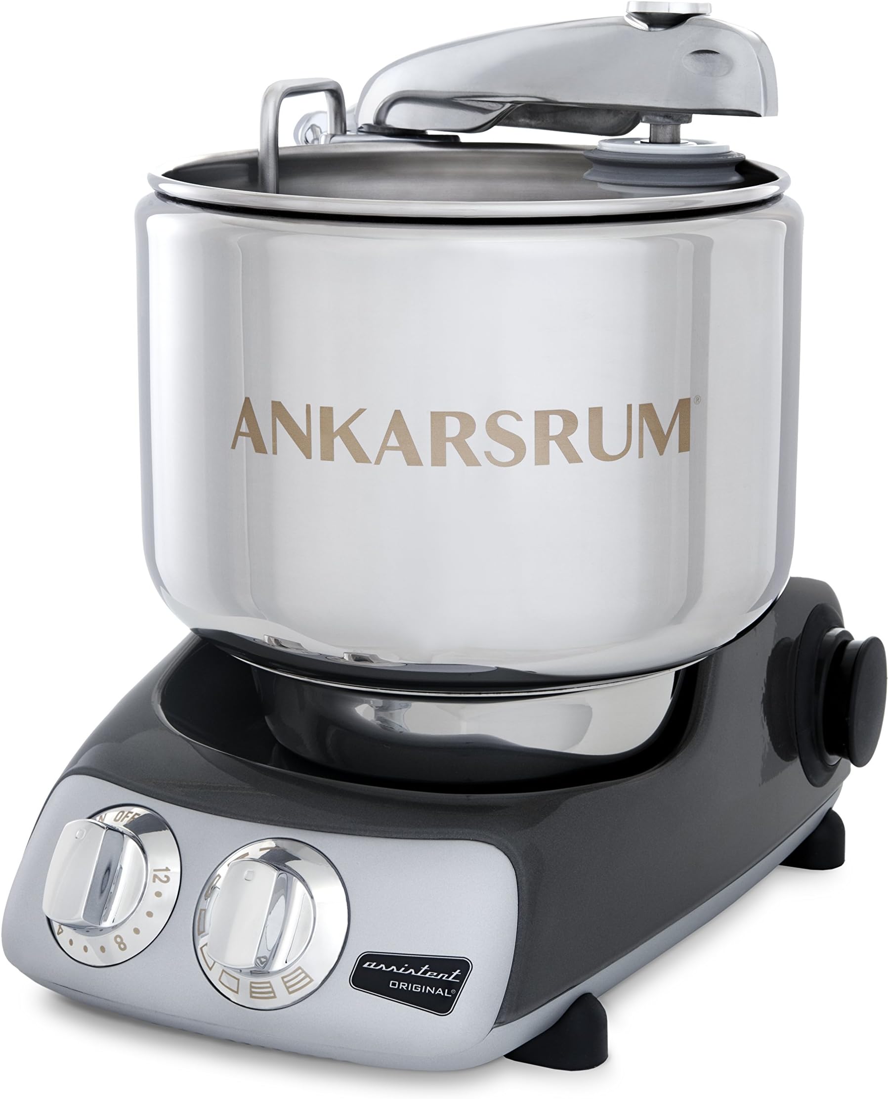Ankarsrum Original Stand Mixer, AKM6230, Black Chrome