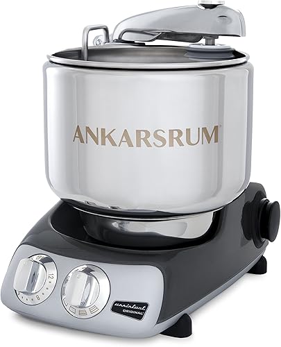 Ankarsrum AKM 6230 Soporte eléctrico mezclador., Negro chrome