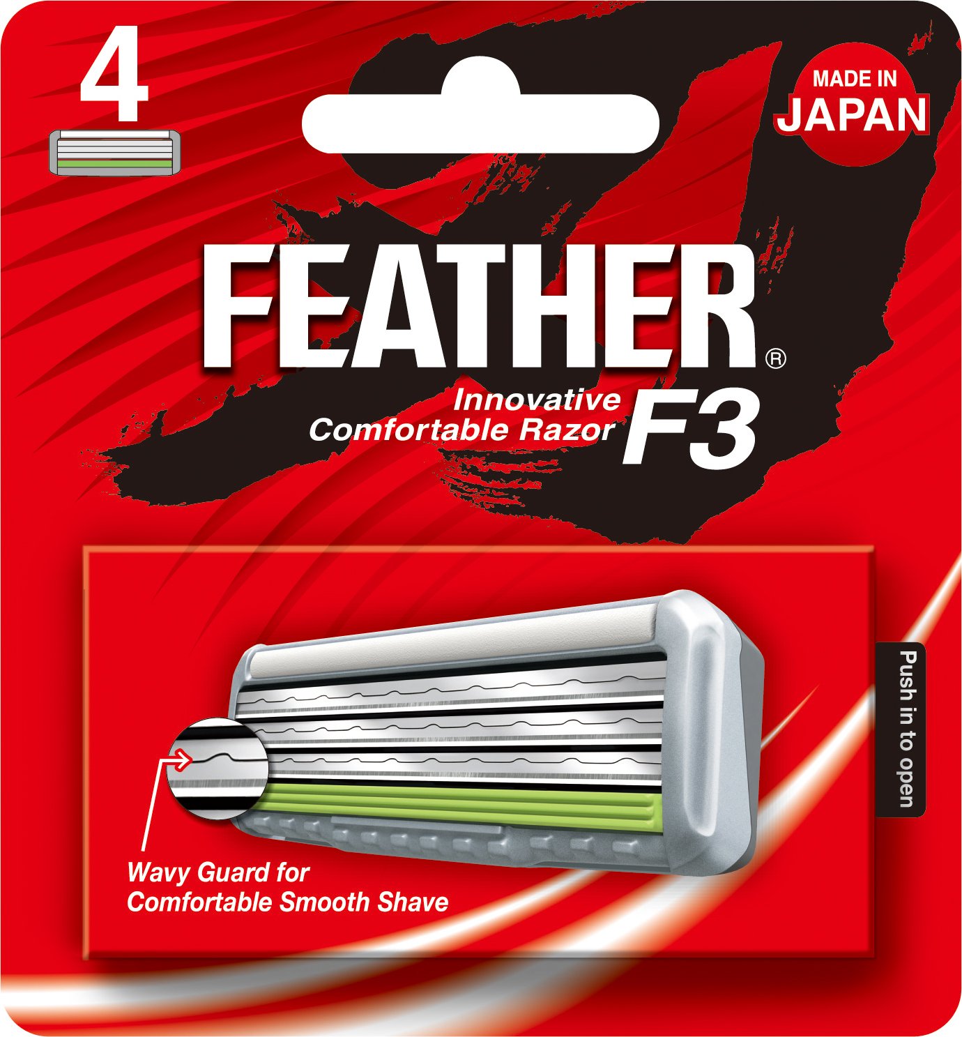 Feather 4 Piece F3 Blades