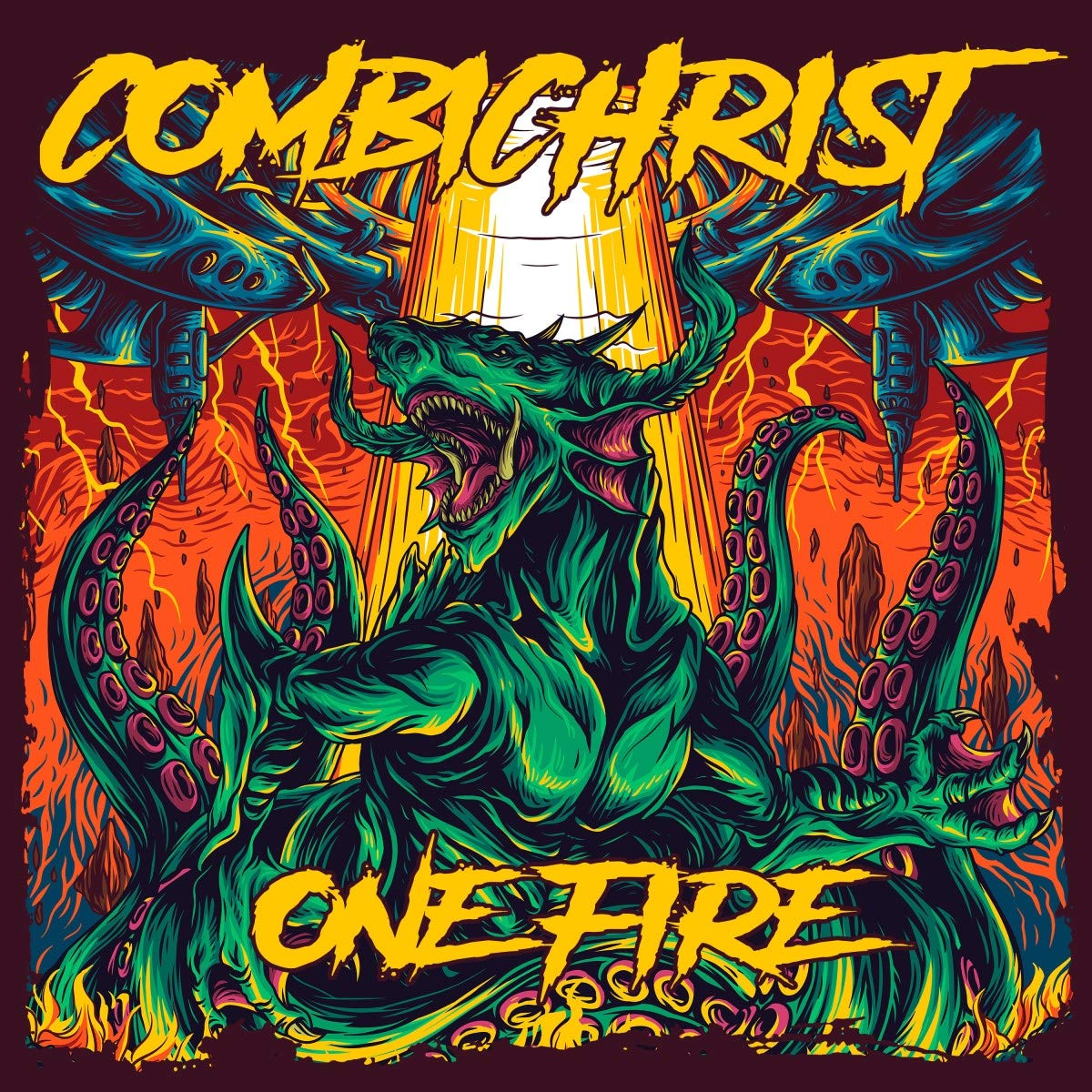 Combichrist One Fire (deluxe 2cd Digipak) 2CD New 4260158839808