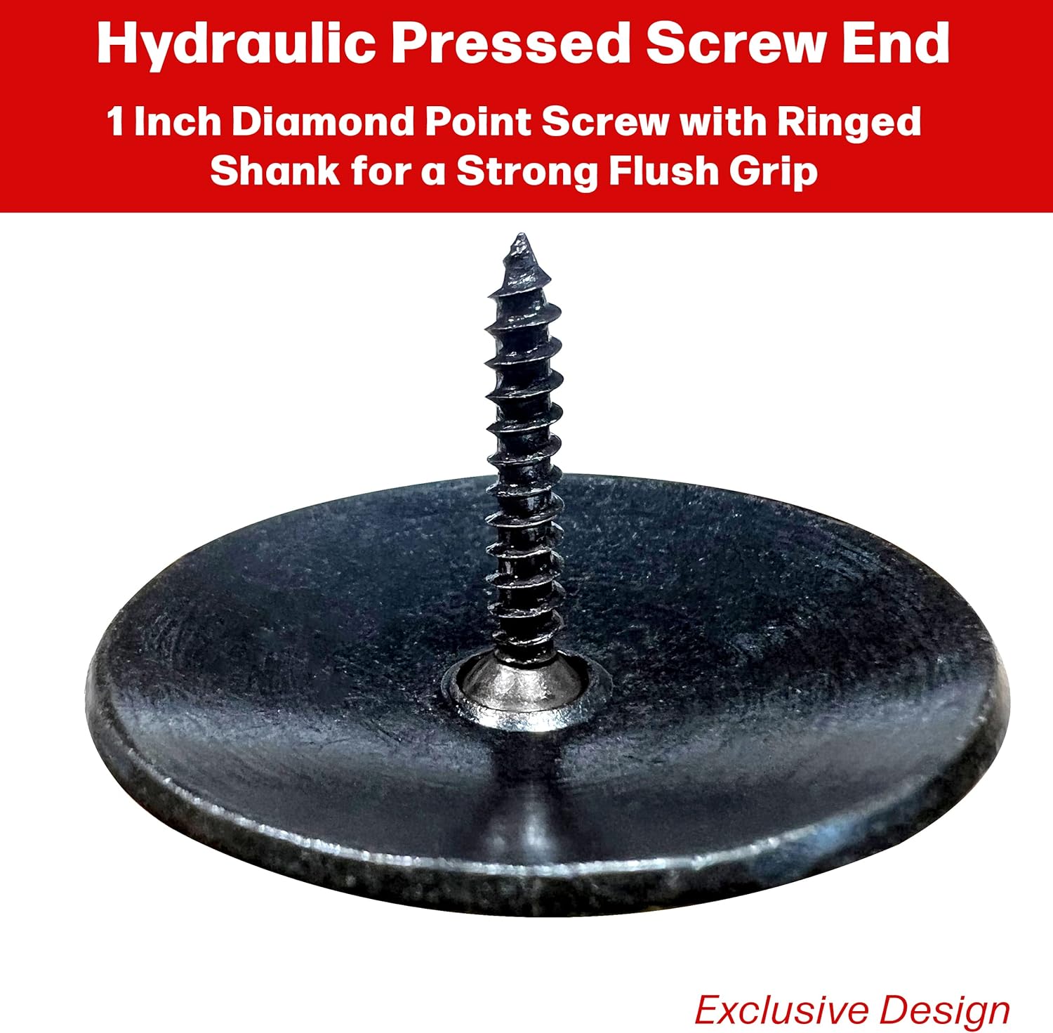 25 Pack- 1.75 Inch Iron Clavos Decorative Nails Screws Forged Hammered Door Nails Wood Furniture Upholstery Tacks Rustic Antique Forged Finish by Sidco Supply