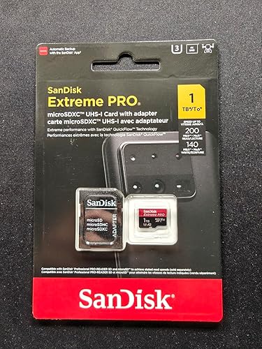 SanDisk 1TB microSD PRO 200MB/s Speed