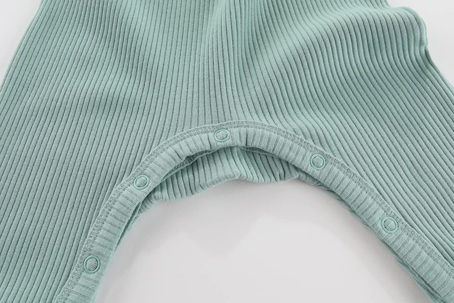 Chamie Tutina per neonato, lavorata a maglia, a maniche lunghe, senza piedi, 0-18 mesi